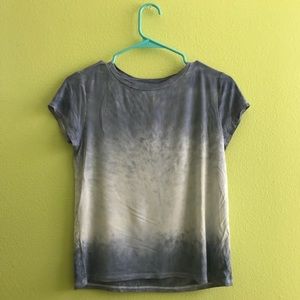 Blue Tie-Dye Shirt From American Eagle